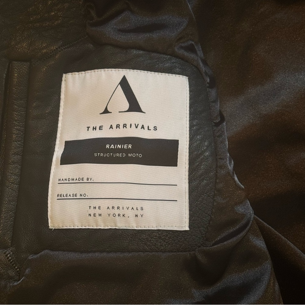 The Arrivals Rainier Leather Moto Jacket - Picture 14 of 16